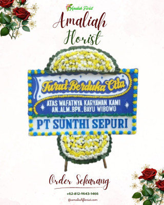 Papan Bunga Duka di Rimba Sekampung